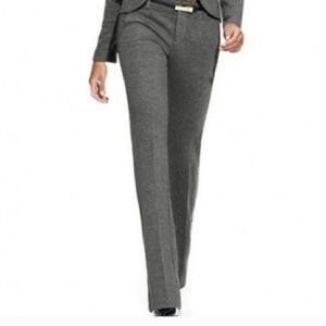 NEW 4 TALL CABI My Favorite Trouser 575 Charcoal Dark Grey Bootcut Dress Pants